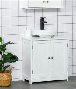 VANITY BASE CABINET. SINK BATHROOM CABINET WITH STORAGE AND DOORS 💯BRAND NEW NEVER USE 💥