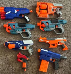 nerf pistol lot