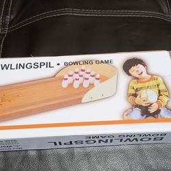 BOWLINGSPIL BOWLING SET TOY Used