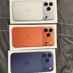 Apple iPhone 17 Pro Max Or 17 Pro Unlocked New Sealed With Receipt I Can Deliver 