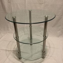 Brand New Three Layers Of Contemporary Glasses Table