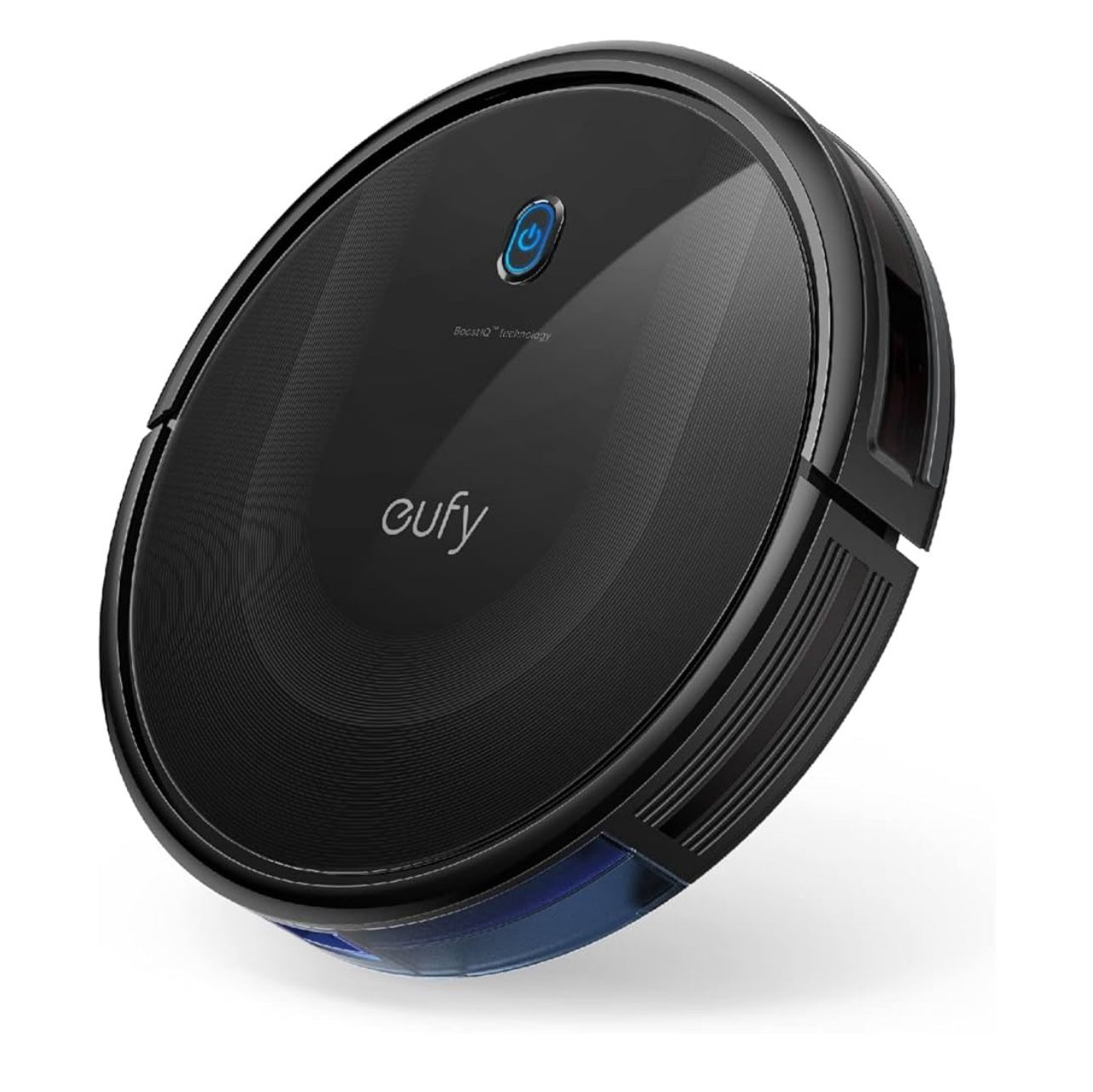eufy Robot Vacuum 11S MAX, Super Thin, Powerful Suction, Quiet, Self-Charging Robotic Vacuum Cleaner, Cleans Hard Floors to Medium-Pile Carpets, Black