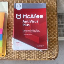 McAfee antivirus Plus