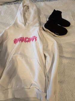 Balenciaga shoes and balenciaga slime logo hoodie Bundle