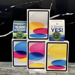 5200800 Apple 10.9” 10th Gen WiFi 64gb