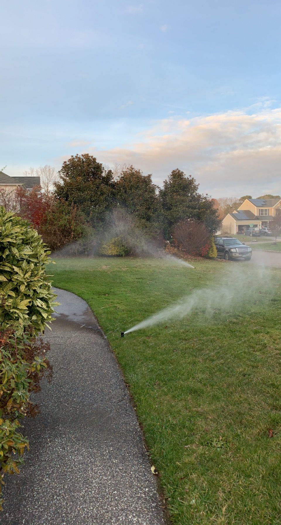 Sprinkler Blow Out 