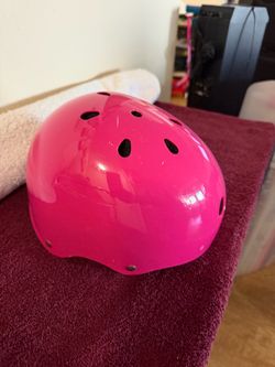 Pink Kids Skate Helmet