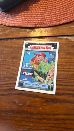 Garbage Pail Kids Hecklin' Hector Card 32a