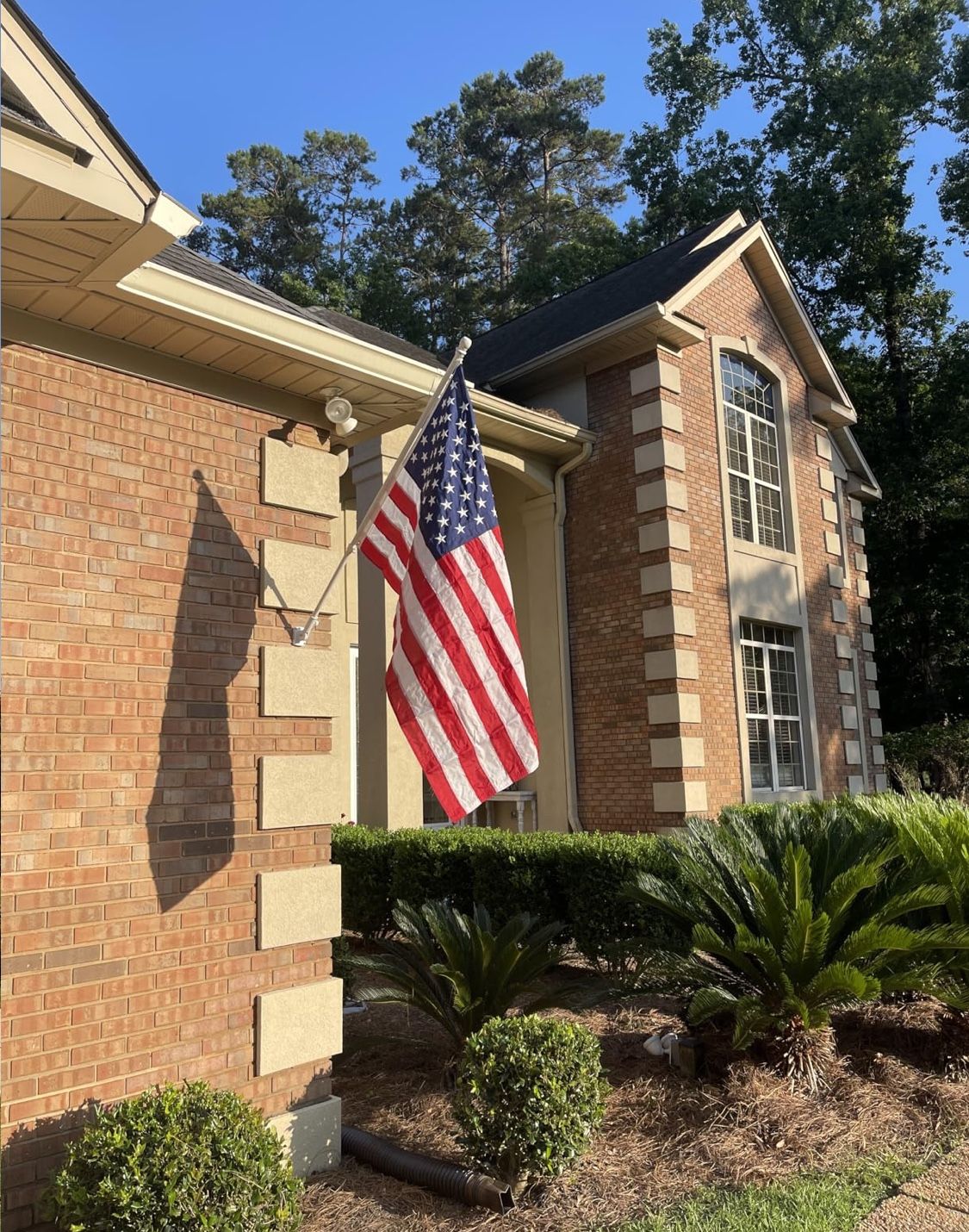 New Embroidered American Outdoor Flag