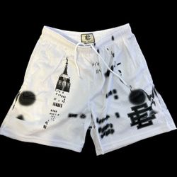 Eric Emanuel EE Cloud Print basic shorts size medium