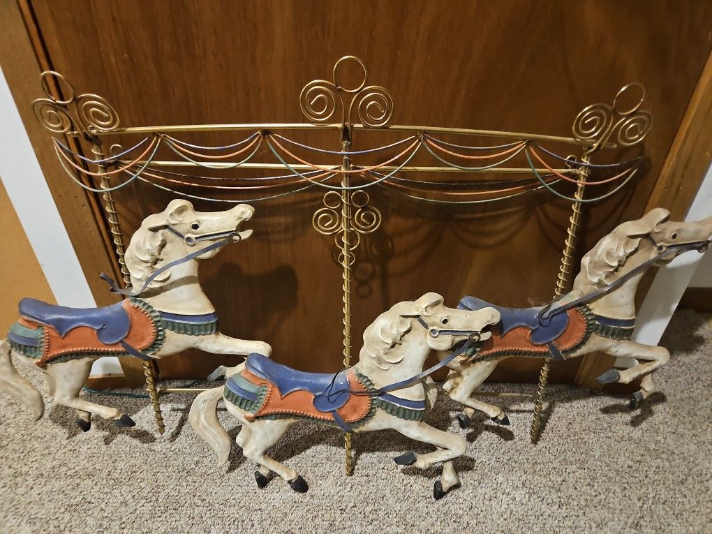 Horse Carousel Hanging