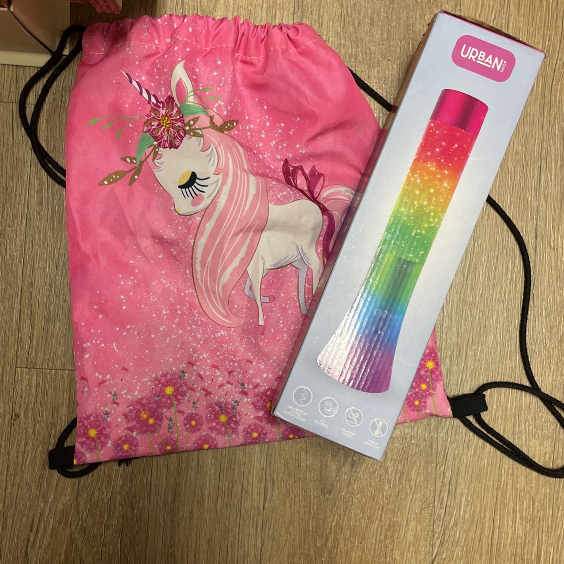 Lava Lamp + Little Pony Bag