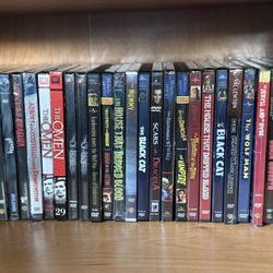 Vintage HORROR DVDs Brand New Lot Of 25