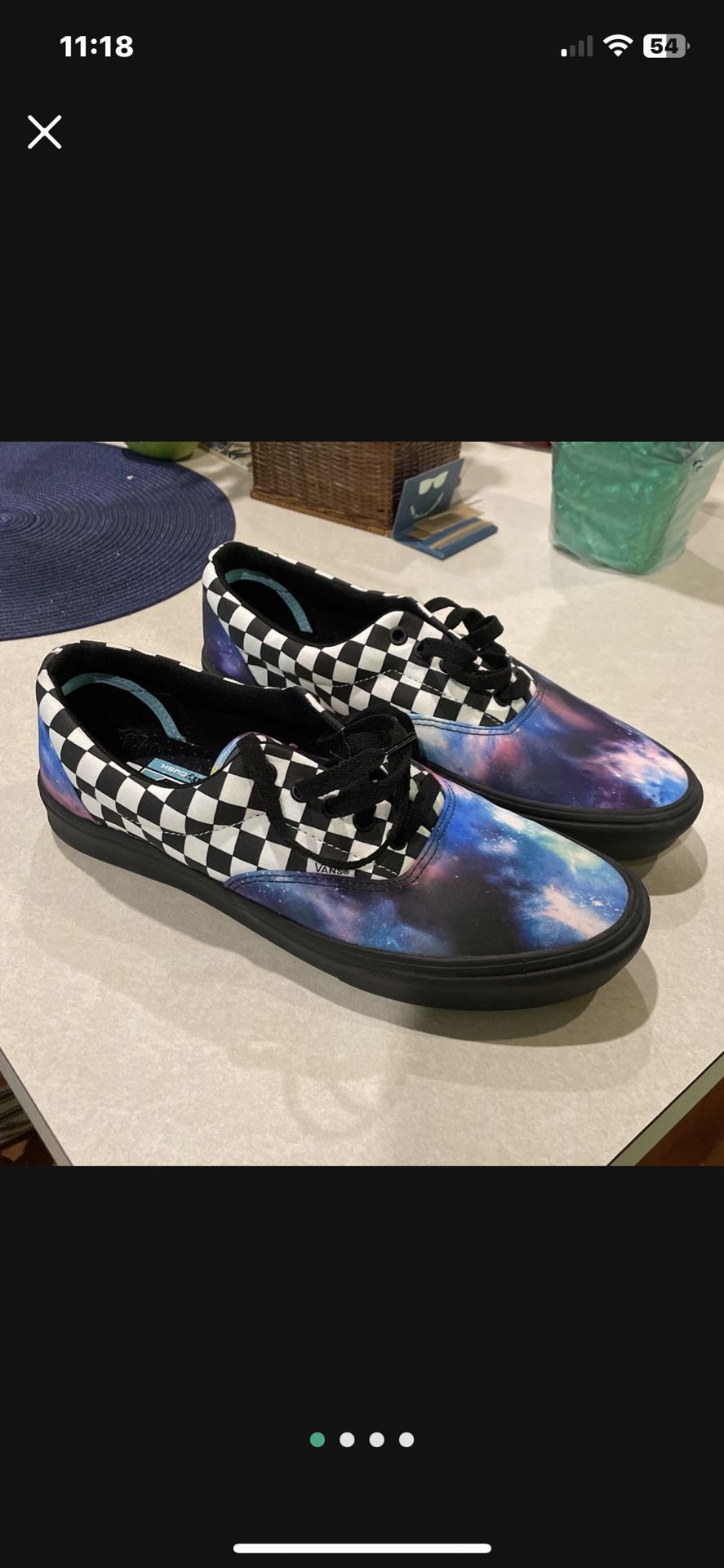 Men’s Custom Vans Galaxy