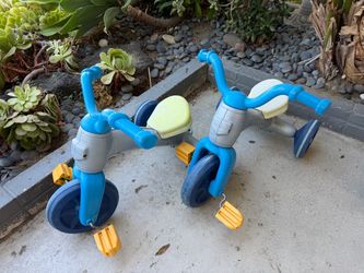 Fisher Price Grow-With-Me Trike / Tricycles – Set of 2