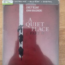 A Quiet Place Part 2 4K Ultra HD Steelbook