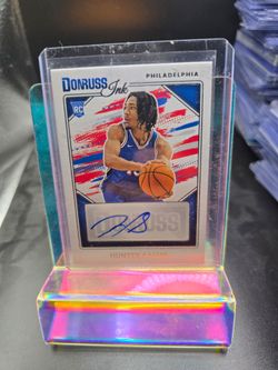 Hunter Sallis Donruss Ink Rookie Auto Card