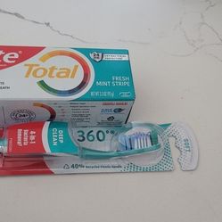 Toothpaste Amd Toothbrush Set