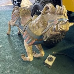 Antique Carousel Horse 