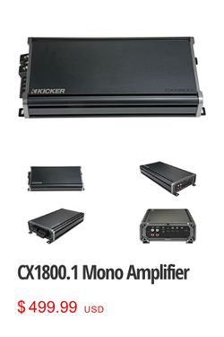 Kicker cx1800.1