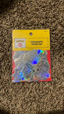 Pokemon : Holographic Sticker Set