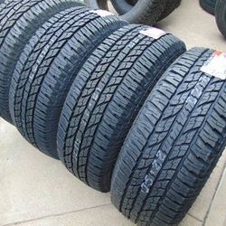 4 Brand New 265 60 18 Yokohama Geolandar A/T G015 Tires Date 2024