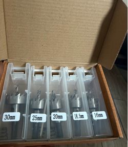 5-Piece Hole Saw Drill Bit Set