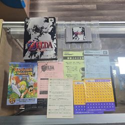 Legend Of Zelda Ocarina Of Time Nintendo 64 Japanese CIB 
