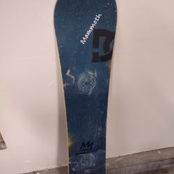 DC ply snowboard Deck 153