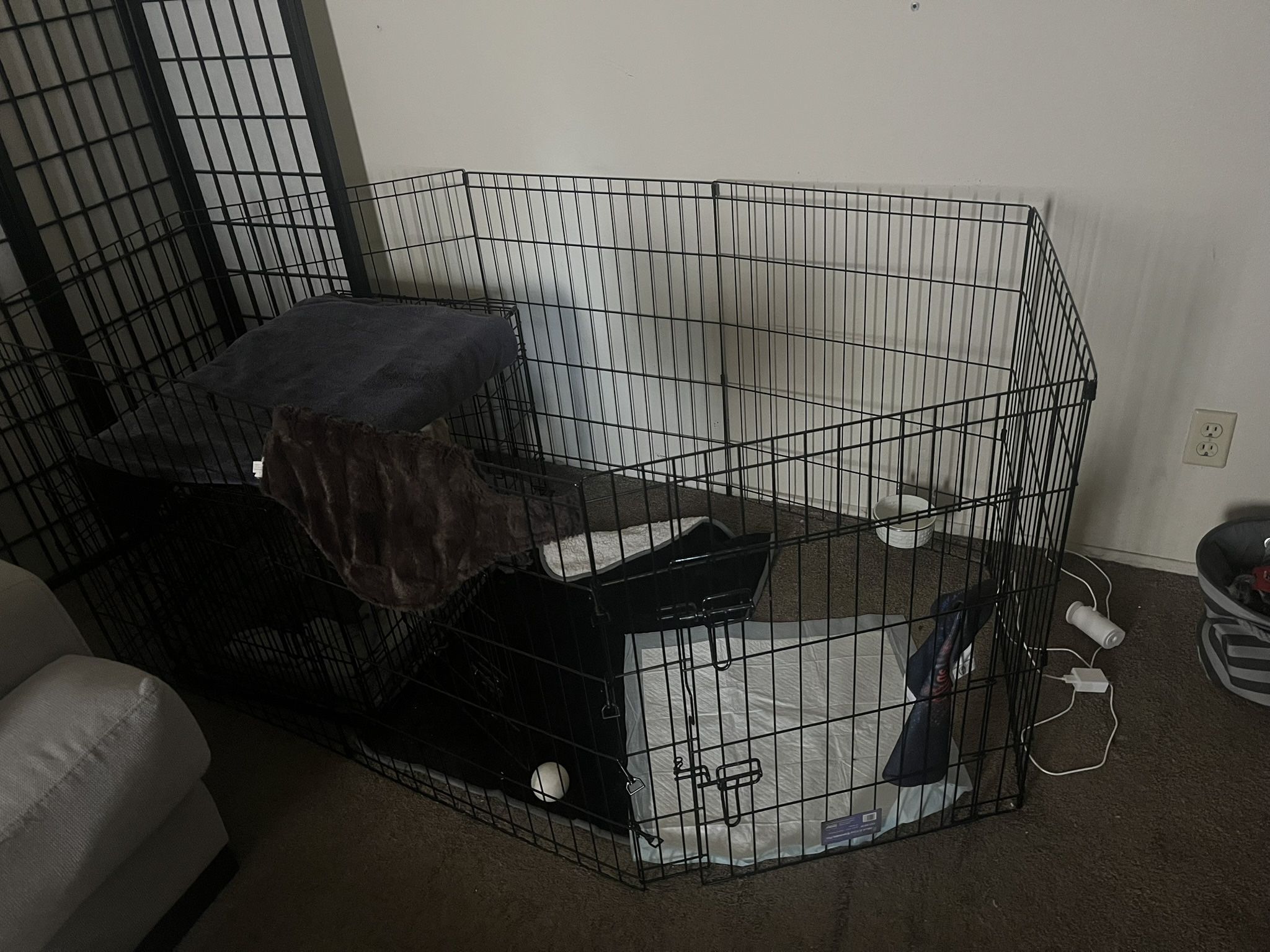 Puppy Pen + Crate 