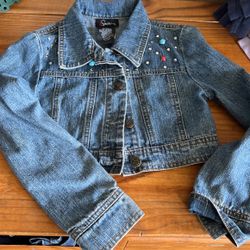 Two Jean Jackets Size Small 