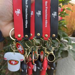 San Francisco 49ers Keychains