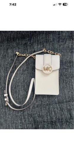 Michael Kors Small White Crossbody Bag
