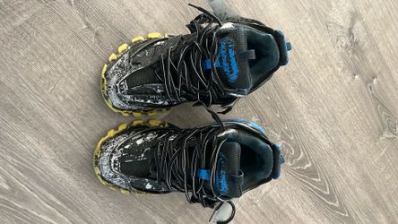 painted balenciaga tracks