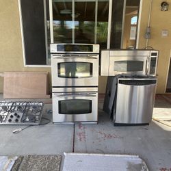 Cook Top.  Dishwasher. Microwave Double Oven 