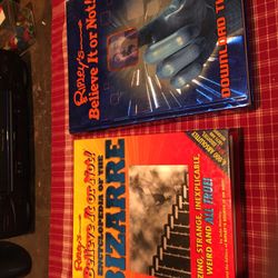 Ripleys Believe It Or Not ! Books 