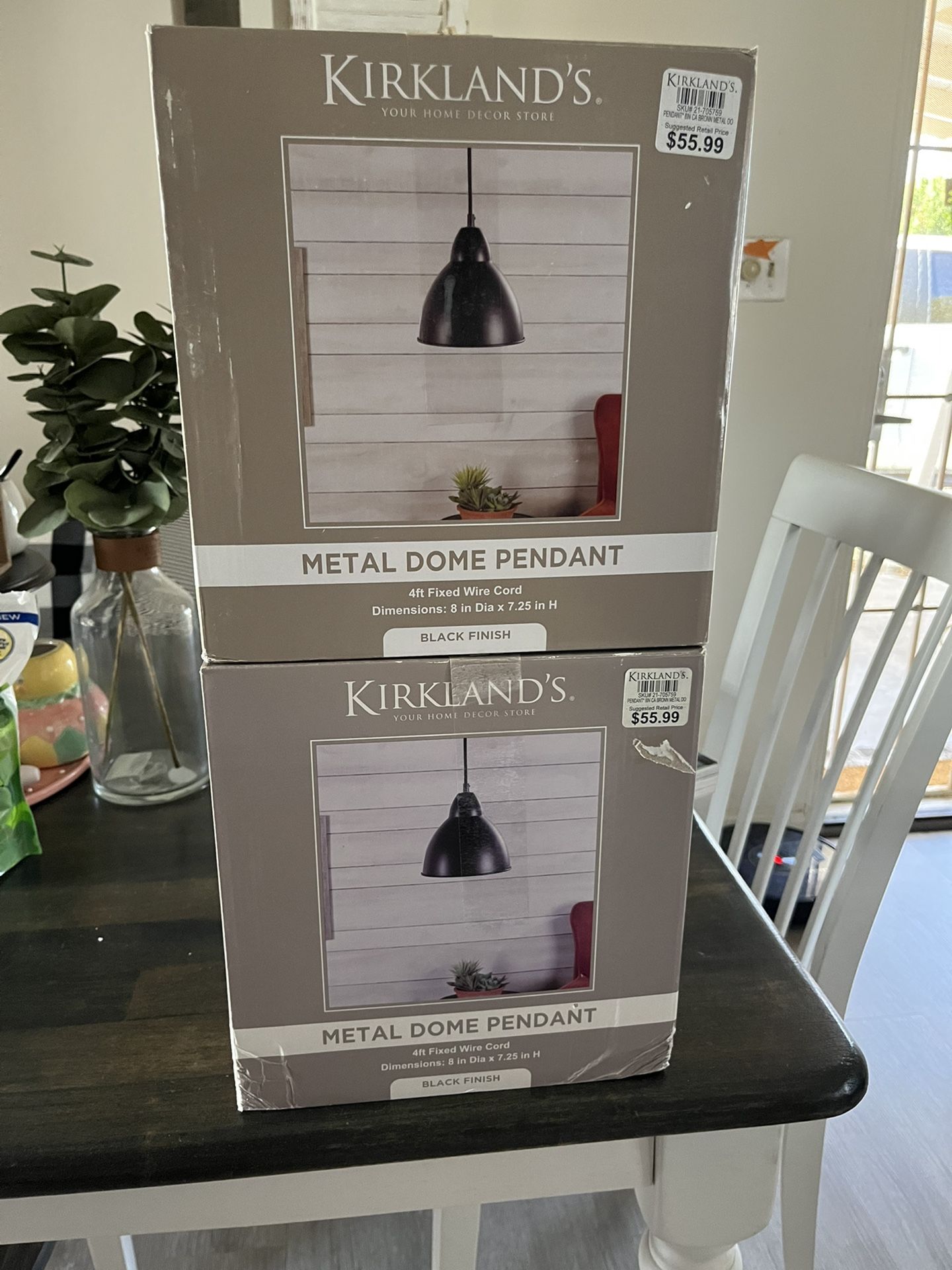 Black matte Pendant Lights