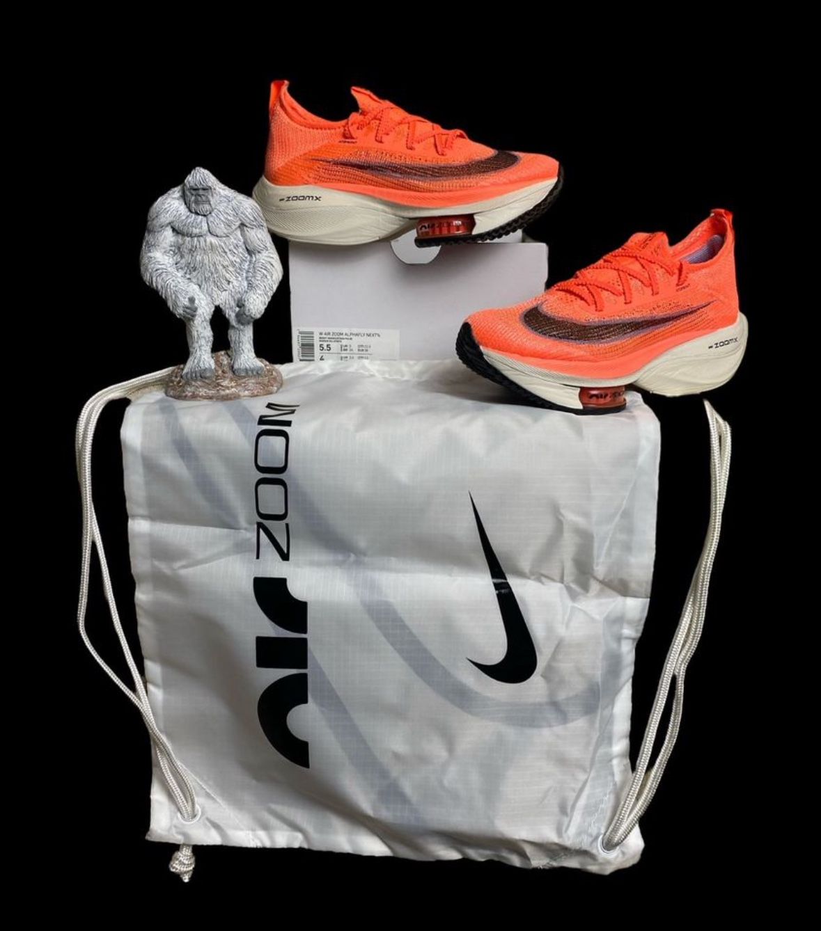 Nike W air zoom alphafly orange 5.5