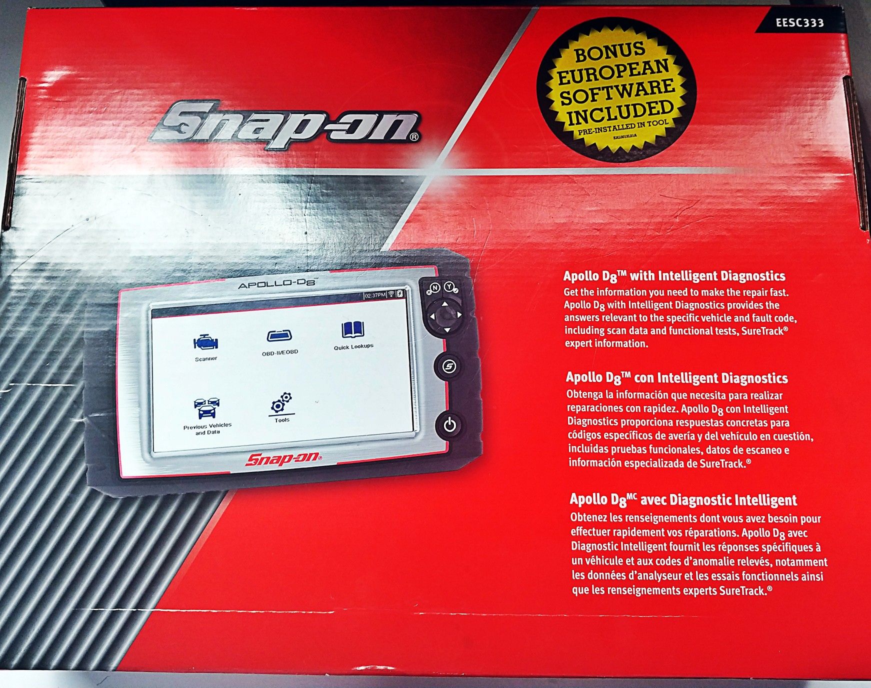 Brand new Snap-on Apollo d8 diagnostic tool with intelligent Diagnostics Scanner $15k