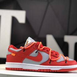 Nike Dunk Low Off White University Red 15 