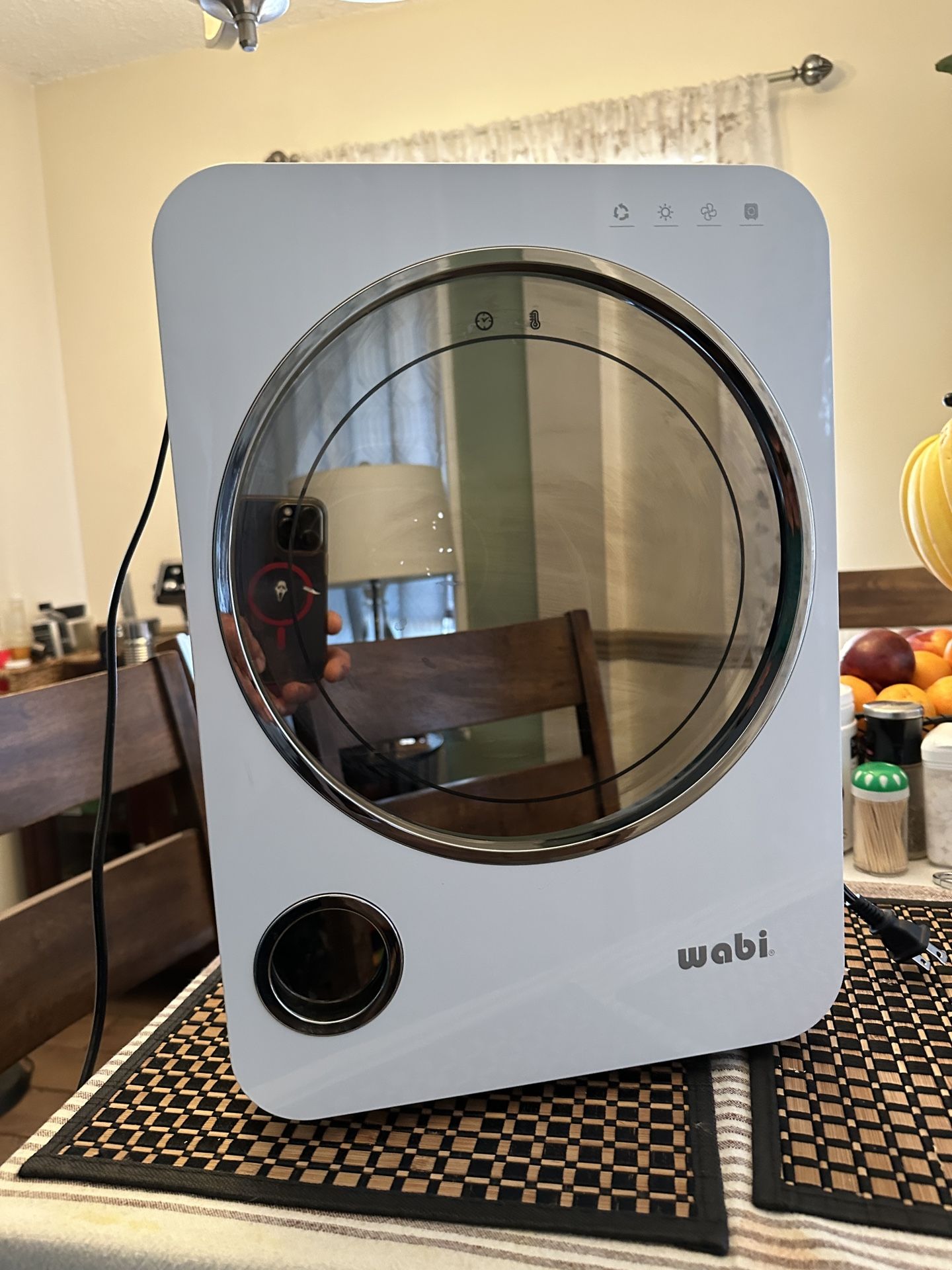 WABI BABY WA-9900-PT TOUCH-PANEL DUAL-FUNCTION UV SANITIZER ELECTRIC STERILIZER 