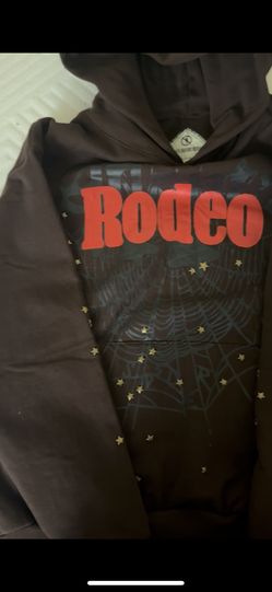 Rodeo sp5der hoodie. Travis collab