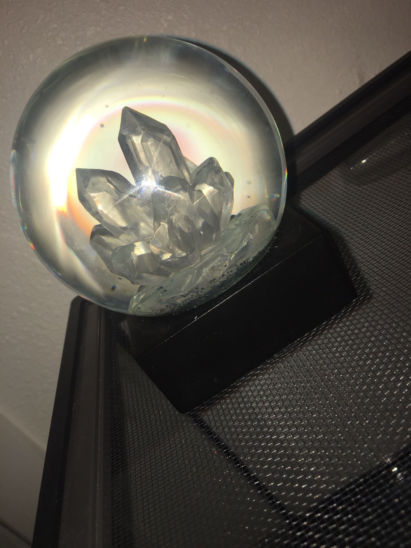 Crystal Snow Globe