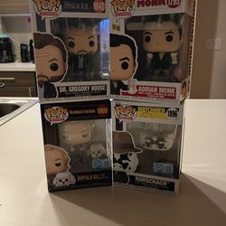 Pop Television Set Of 4 Still Sealed 