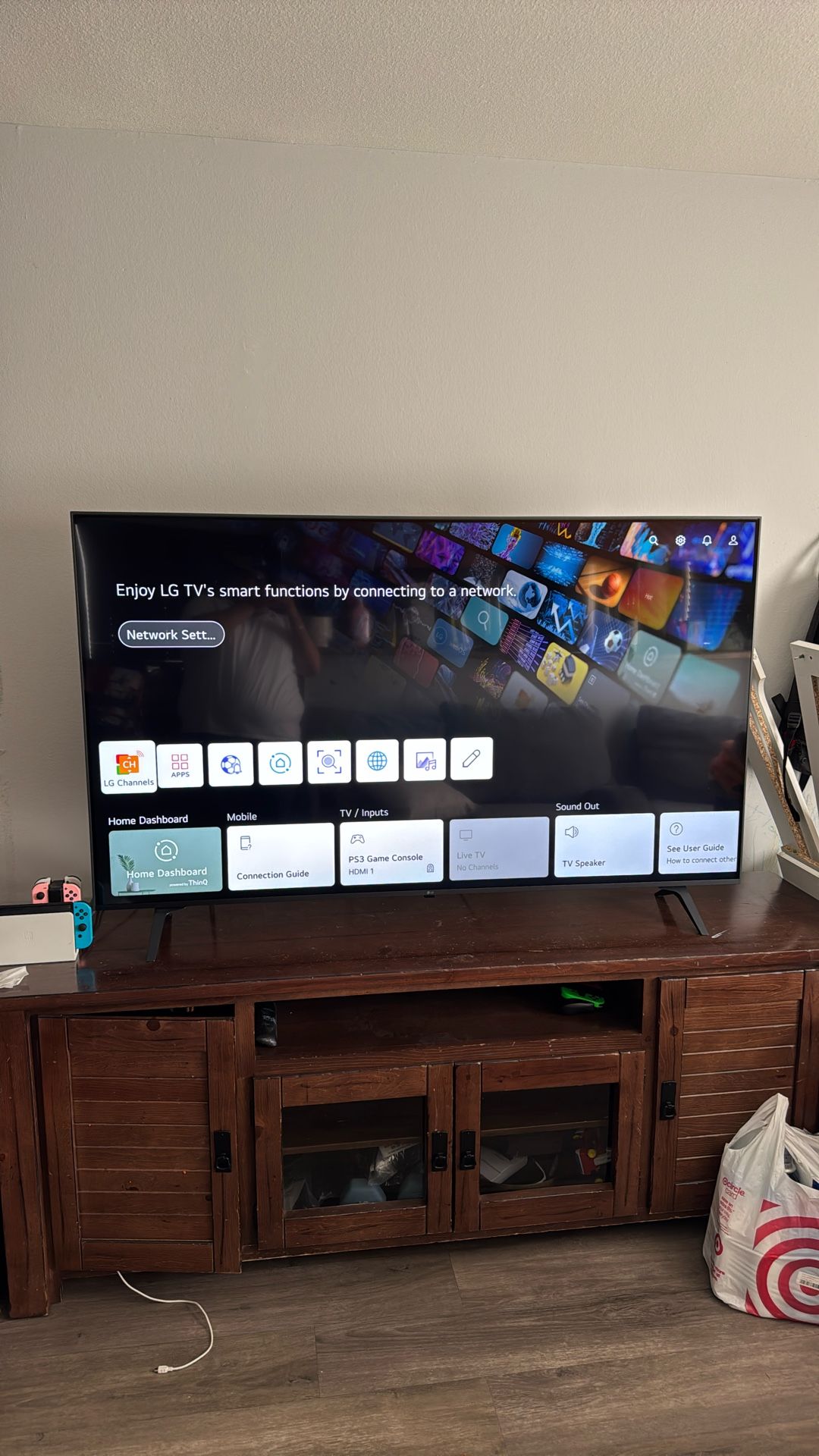 65” LG 4K UHD Smart TV