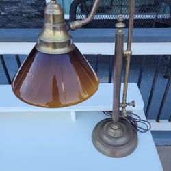 Vintage Brass Lamp 
