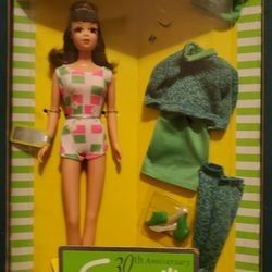 RARE Vintage 1996 "30th Anniversary Francie" Barbie doll's MODern cousin #14608, 1966 Doll and Fashion Reproduction, Limited Edition by Mattel NRFB