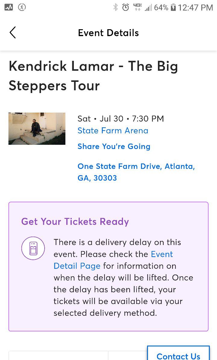 Kendrick Lamar Atlanta, GA July 30