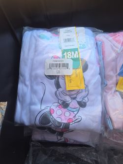 disney minnie or bambie  infant 4 pc set