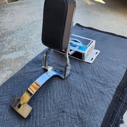 Old school Harley-Davidson backrest